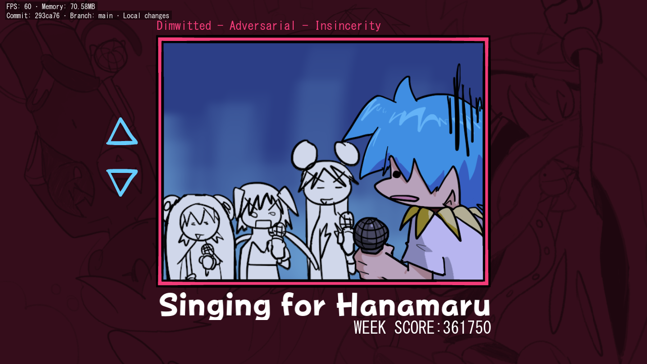 Menu do modo história