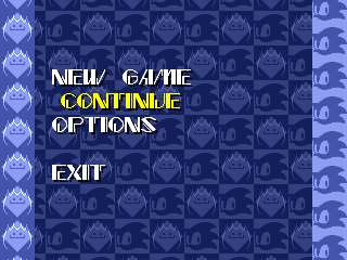 Menu do Sonic in Especulativos