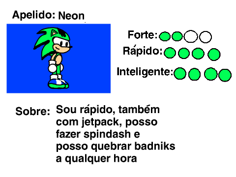 Ficha de inscrição que eu fiz pra uma serie q eu nao lembro qual era agr